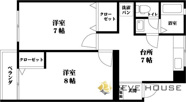 第2御陵ビルの物件間取画像